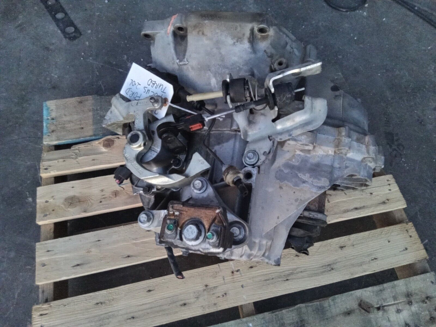 13 14 15 FORD FOCUS ST 2.0L TURBO 6 SPEED MANUAL STANDARD TRANSMISSION ASSEMBLY