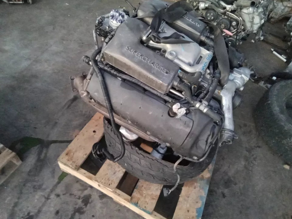 2003 2004 2005 2006 Jaguar XK8 XKR 4.2L Engine Motor Assembly SUPERCHARGED VIN B