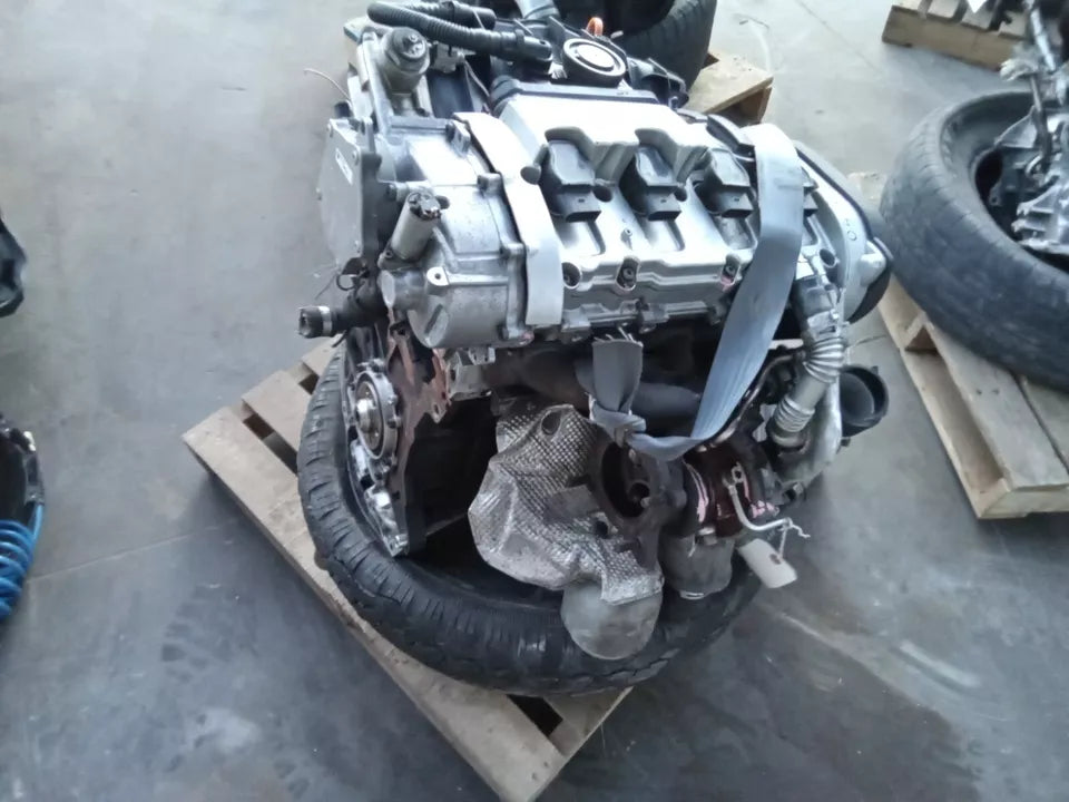 05 06 07 08 09 AUDI A4 MT 2.0L ENGINE MOTOR ASSEMBLY W/TURBO VIN F BPG or BWT