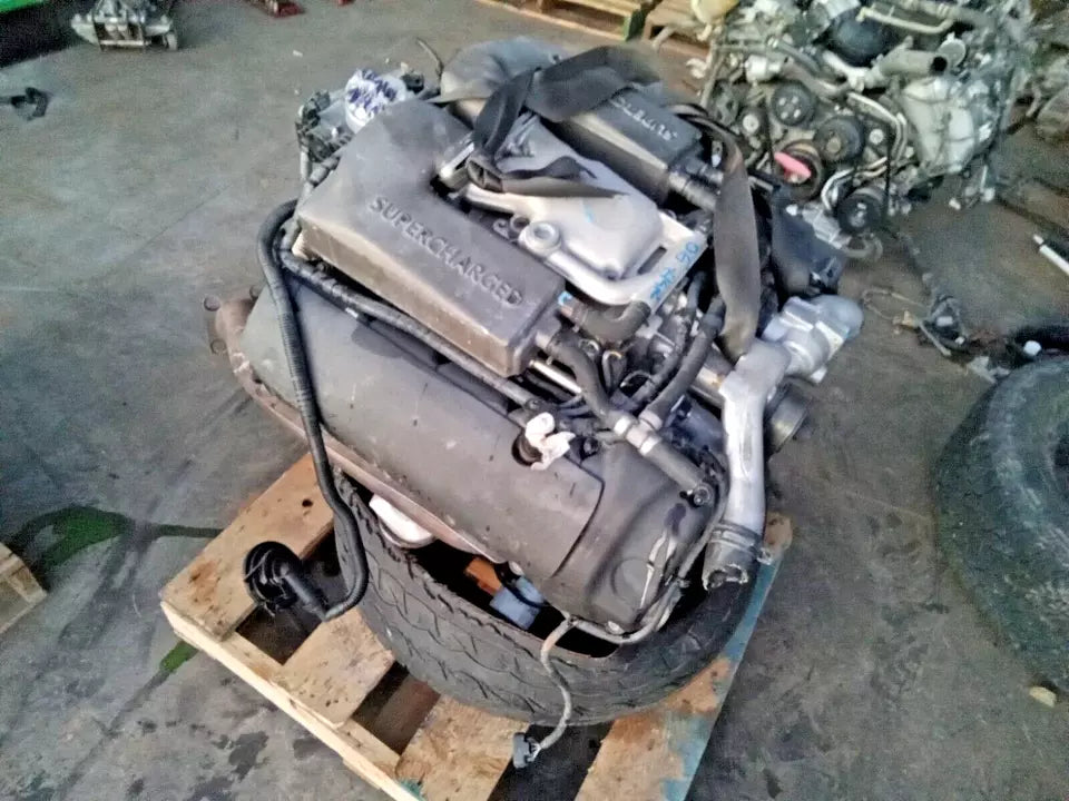 2003 2004 2005 2006 Jaguar XK8 XKR 4.2L Engine Motor Assembly SUPERCHARGED VIN B